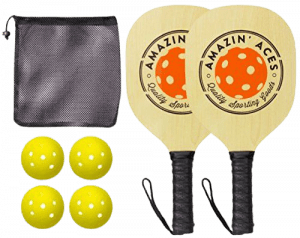 Amazin’ Aces Wood Pickleball Paddle Set Review