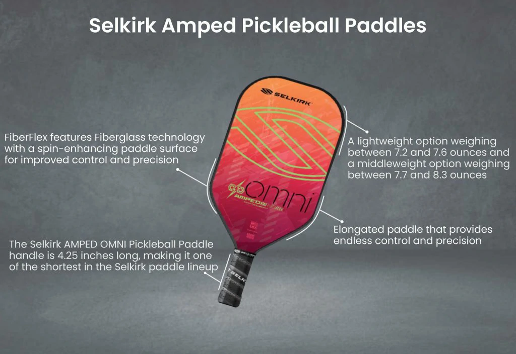 Selkirk Amped OMNI Pickleball Paddles