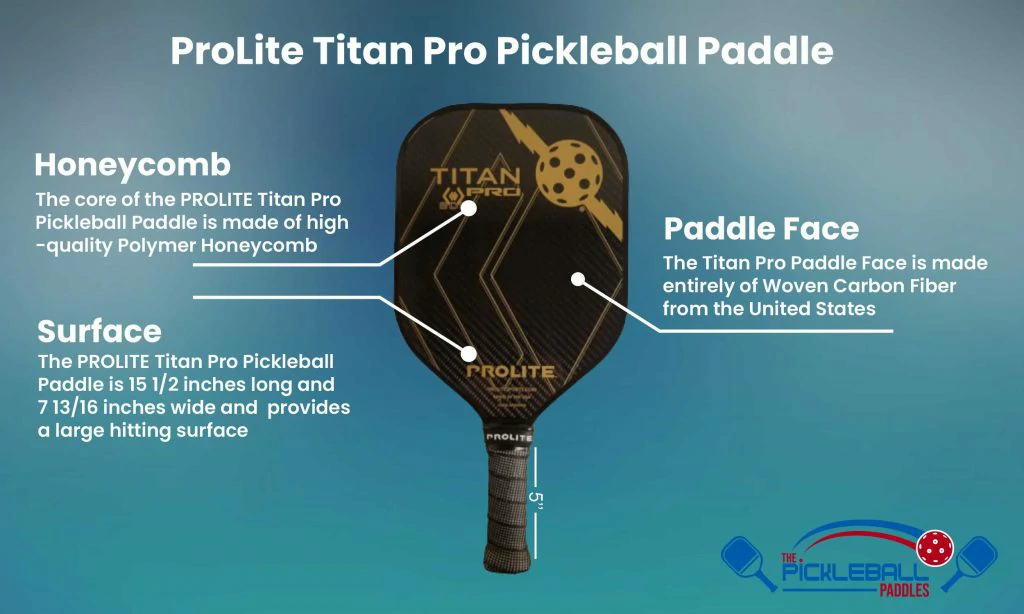 Prolite Titan Pro Pickleball Paddle