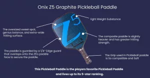 Z5 Gaphitee Pickleball Paddles