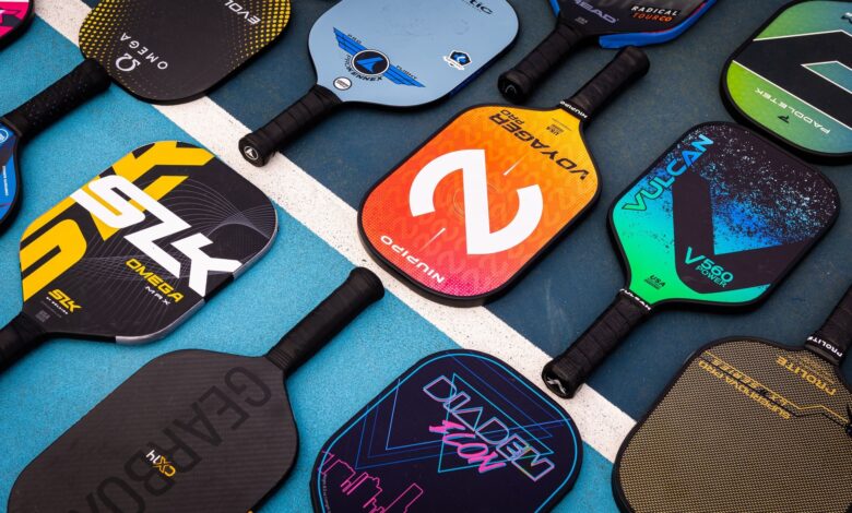 Variety of the Best and Most Popular Pickleball Paddles