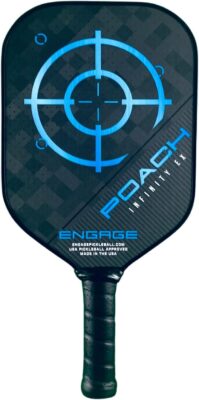 Engage Pickleball Poach Infinity EX | Standard Shape, Made in America, Pickleball Paddle